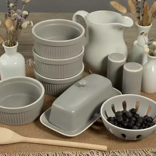 Stone Stoneware 7-pc. Kitchen Accessories Set