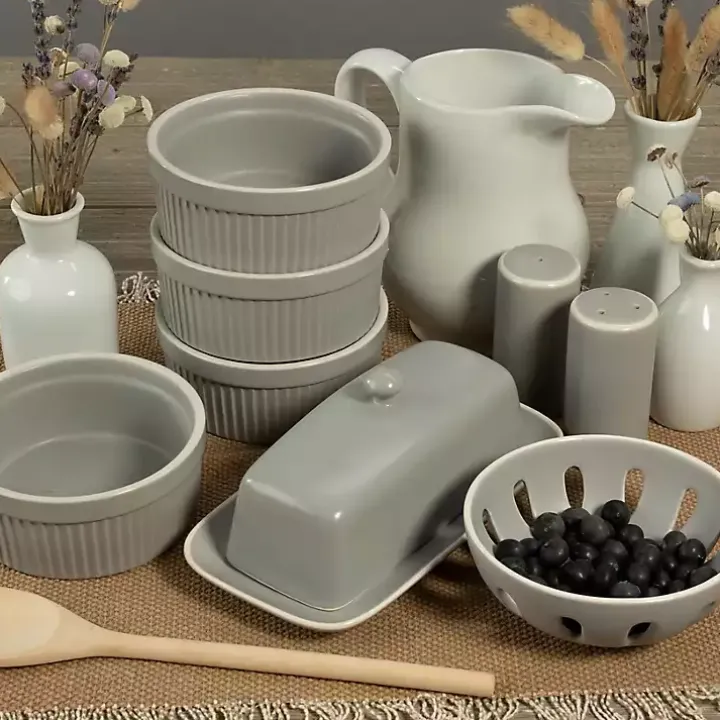 Stone Stoneware 7-pc. Kitchen Accessories Set
