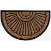 Sunburst Half Circle Coir Doormat