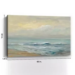 Sunrise Over The Sea Canvas Art Print