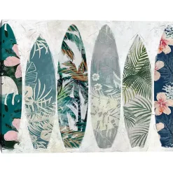 Surf Patterns Canvas Art Print