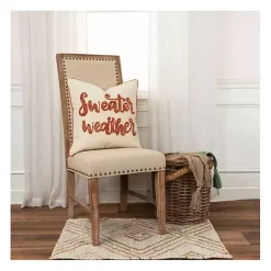 Sweater Weather Harvest Throw Pillow