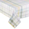 Sweet Spring Plaid Tablecloth, 52 in.