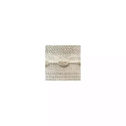 Tan and White Herringbone Stripe Throw