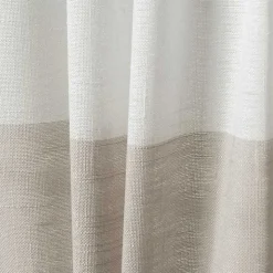 Tan Deena Curtain Panel Set, 84 in.
