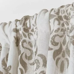 Tan Nagano Linen Curtain Panel Set, 96 in.