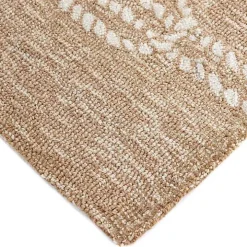 Tan Nautical Rope Indoor/Outdoor Area Rug, 2x3