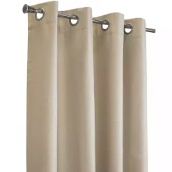 Tan Newberry Blackout Curtain Panel, 63 in.