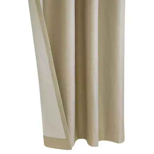 Tan Newberry Blackout Curtain Panel, 63 in.