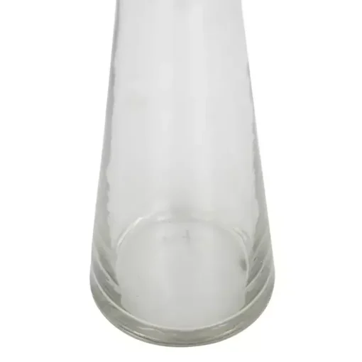Tapered Glass Pillar Candle Holders, Set of 3