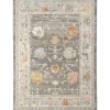 Taupe Bohemian Area Rug, 7x9