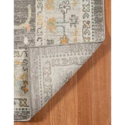 Taupe Bohemian Area Rug, 7x9