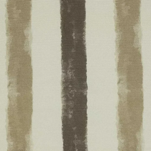 Taupe Striped Outdoor Pillow