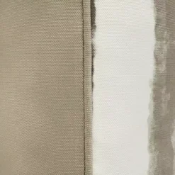 Taupe Striped Outdoor Pillow