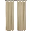 Taupe Weathermate Blackout Curtain Panel, 95 in.