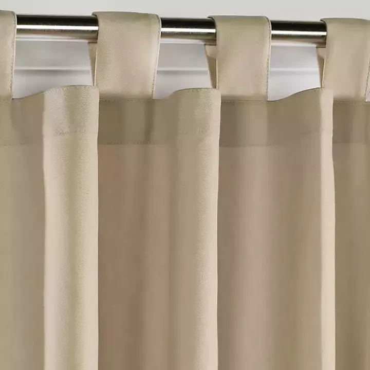 Taupe Weathermate Blackout Curtain Panel, 54 in.