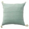 Teal Dobby Loomed Pillow