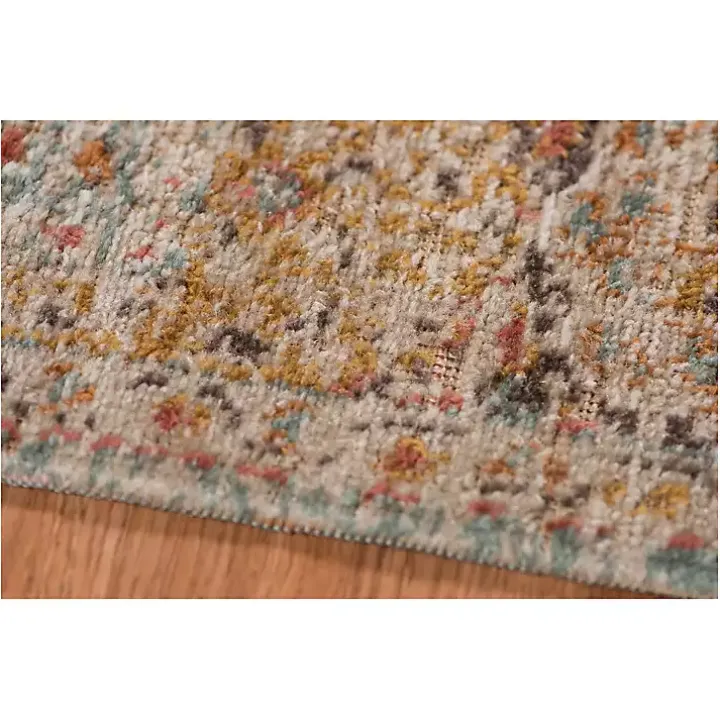Teal Eaton Bordered Runner