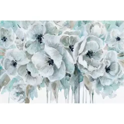 Teal Harmony Canvas Art Print by Carol Robinson