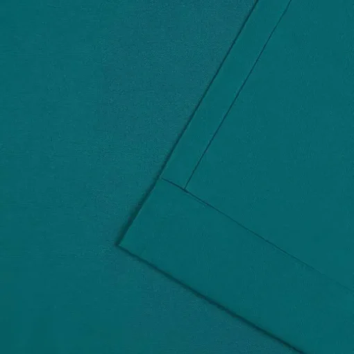 Teal Nicole Outdoor Curtain Panel Set, 96 in.
