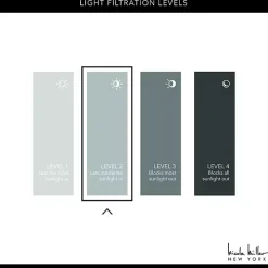 Teal Nicole Outdoor Curtain Panel Set, 108 in.