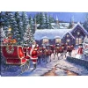Team Santa Canvas Art Print