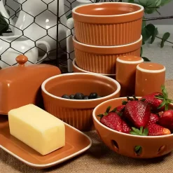 Tempo Terracotta 7-pc. Countertop Accessory Set