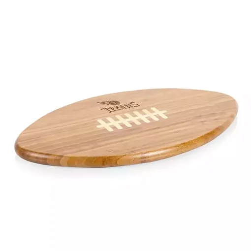 Tennessee Titans Bamboo Football Cutting Board