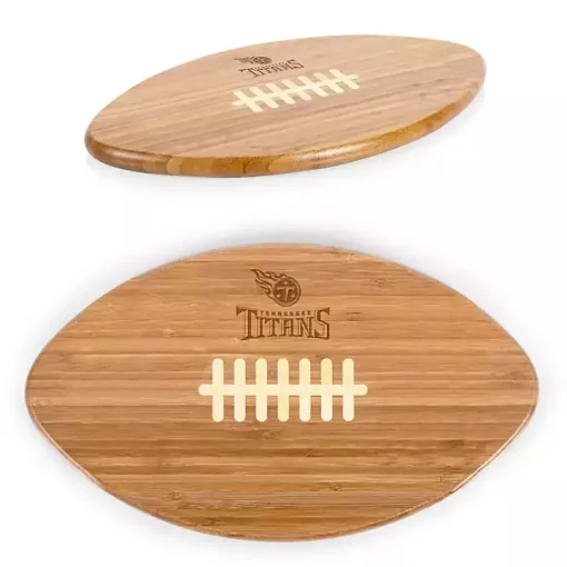 Tennessee Titans Bamboo Football Cutting Board