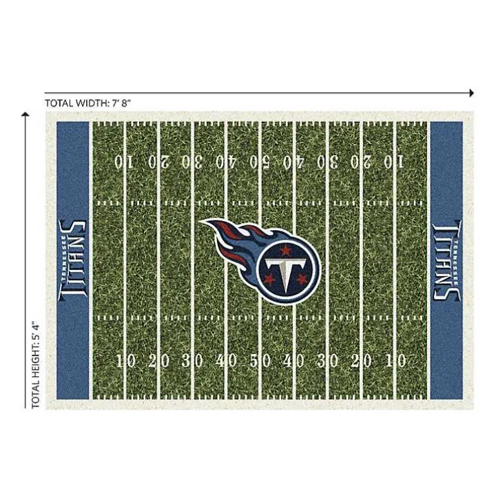 Tennessee Titans Home Field Area Rug, 6x8