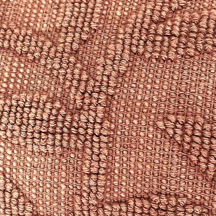 Terracotta Stonewash Botanical Pillow