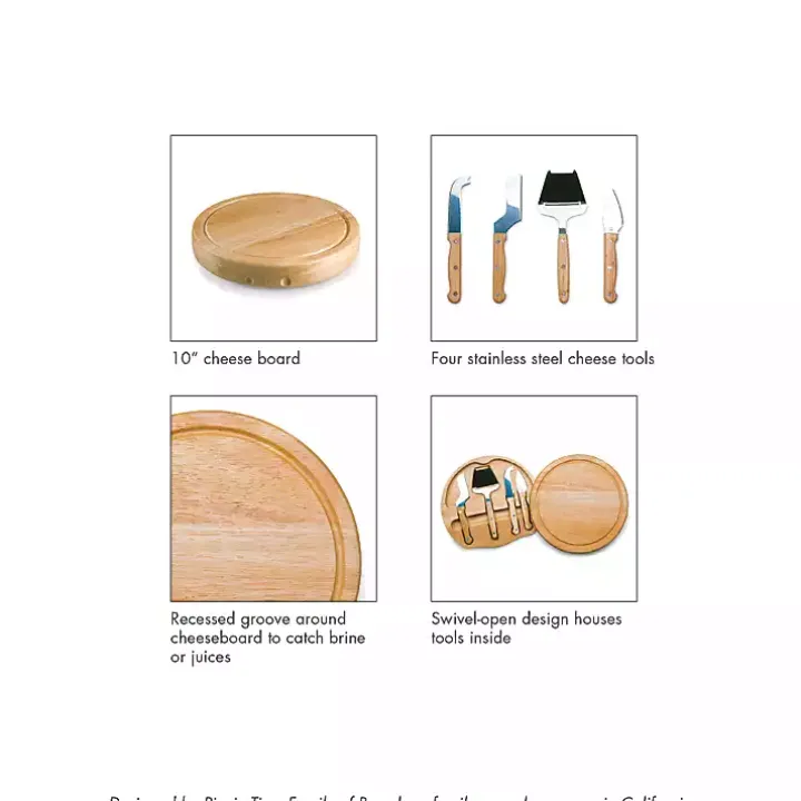 Texas A&M University Cheese Board and Tool Set