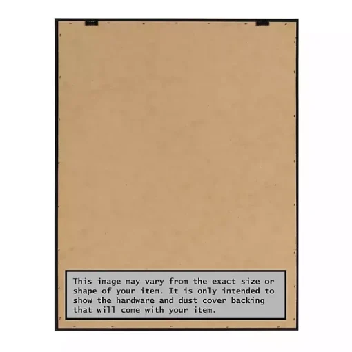 Thankful Leaf Stamp Framed Canvas Art Print