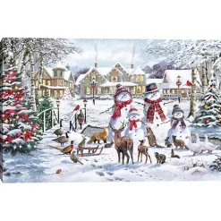 The Magic of Christmas Canvas Art Print