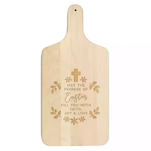 The Promise of Easter Maple Cutting Board