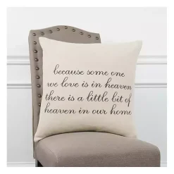 There Is A Little Bit Of Heaven In Our Home Pillow