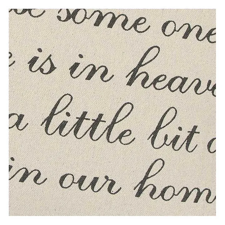 There Is A Little Bit Of Heaven In Our Home Pillow
