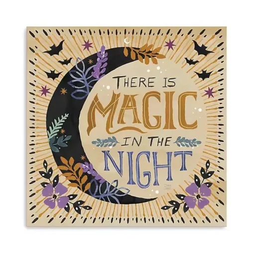 There is Magic in the Night Canvas Art Print