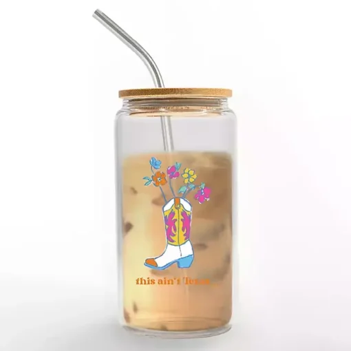 This Ain't Texas Glass Tumbler