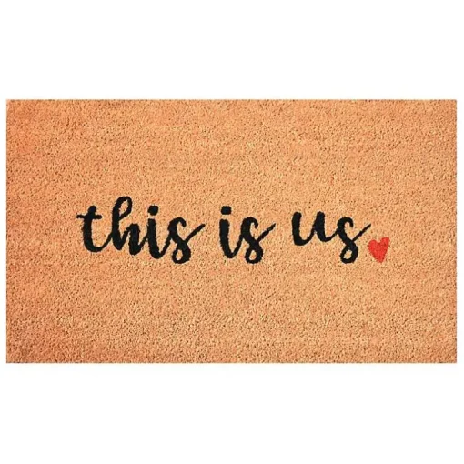 This Is Us Heart Doormat