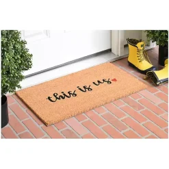 This Is Us Heart Doormat