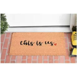 This Is Us Heart Doormat
