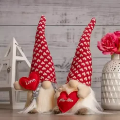 Tiny Hearts LED Kiss Me Valentine Gnome
