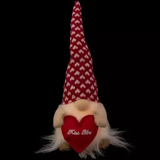 Tiny Hearts LED Kiss Me Valentine Gnome