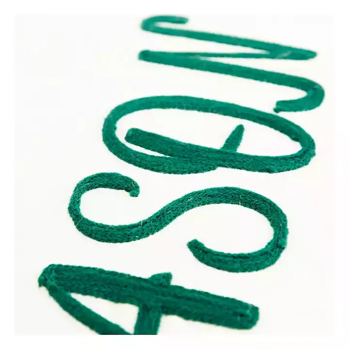 Tis the Reason Christmas Throw Pillow