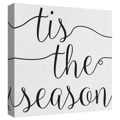 Tis the Season Canvas Art Prints, Set of 3