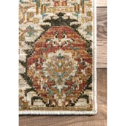 Traditional Doreen Medallion Area Rug, 8x11