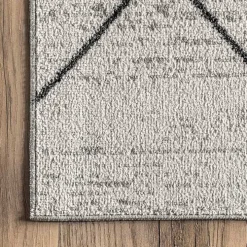 Transitional Moroccan Washable Area Rug, 4x6