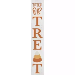 Trick or Treat Candy Corn Halloween Porch Board