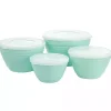 Turquoise Martha Stewart 8-pc. Storage Bowls